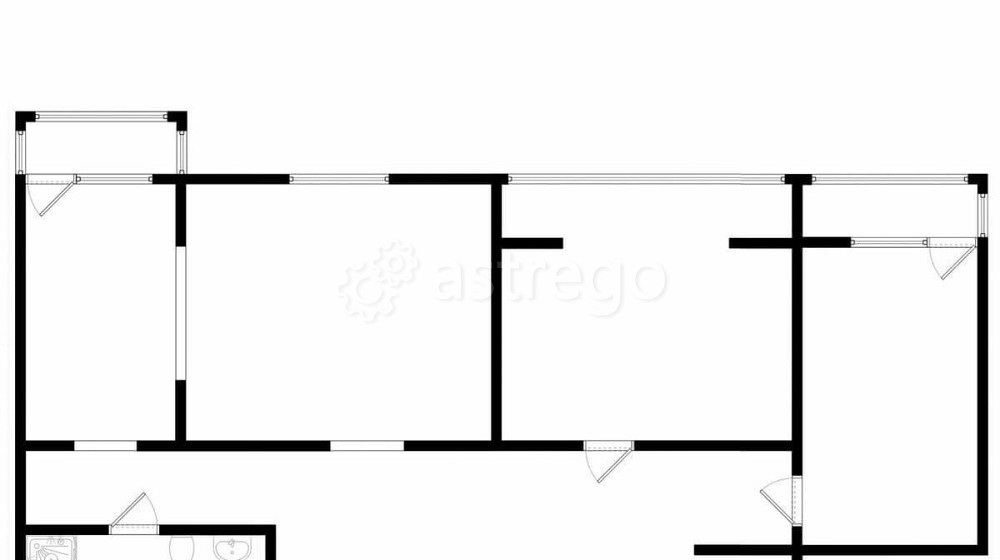 3-комн. квартира, 110 м2, 10/10 эт. Москва - изображение 2