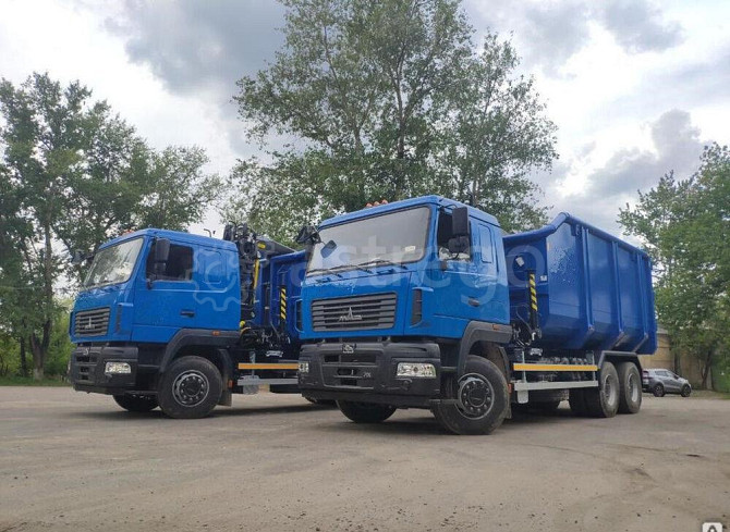 Ломовоз МАЗ 6312С9 с КМУ Palfinger 30 кубов Санкт-Петербург - изображение 1
