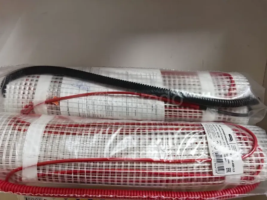 Теплый пол на сетке нагревательный мат Оренбург - изображение 2