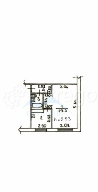 1-комн. квартира, 30.8 м2, 5/5 эт. Норильск - изображение 5