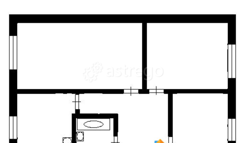 4-комн. квартира, 49.2 м2, 4/5 эт. Санкт-Петербург - изображение 1