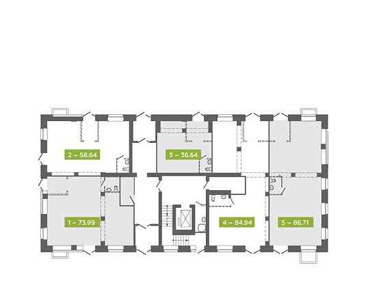 Свободного назначения, 74 м2 Северодвинск
