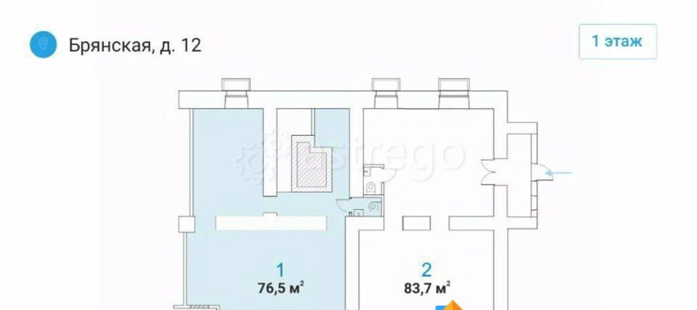 Свободного назначения, 76.5 м2 Москва - изображение 3