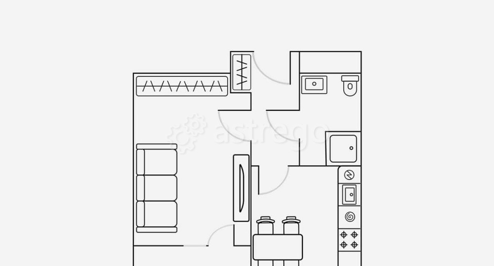 1-комн. квартира, 35 м2, 14/24 эт. Москва - изображение 7