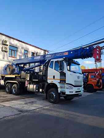 Автокран КС 55713-9К-4 25 т противовес 1,5 т (шасси FAW-3250) колесная формула 6х6 ОВОИД Краснодар