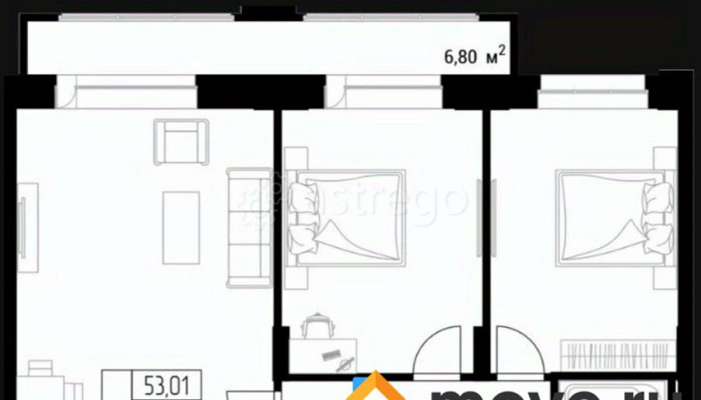 Студия, 85.31 м2, 6/9 эт. Горно-Алтайск - изображение 1