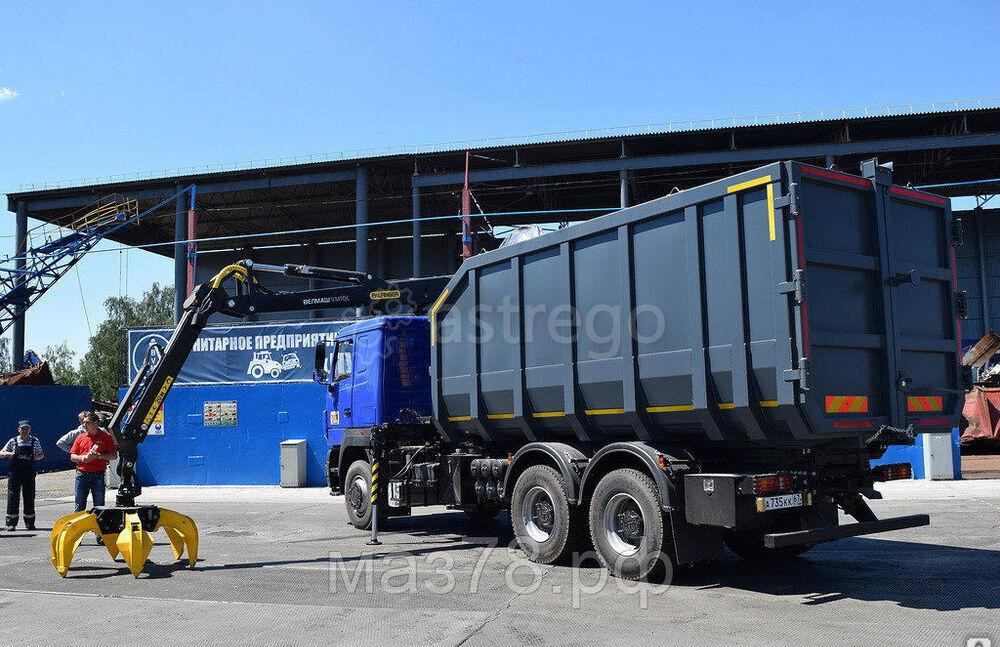 Ломовоз МАЗ 6312C9-8525-012 c гидроманипулятором PALFINGER VM10L74 (Металловоз) Санкт-Петербург - изображение 1