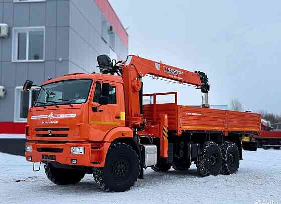 Бортовой грузовик КАМАЗ 43118-50 с КМУ HANGIL SV, 2025 Набережные Челны