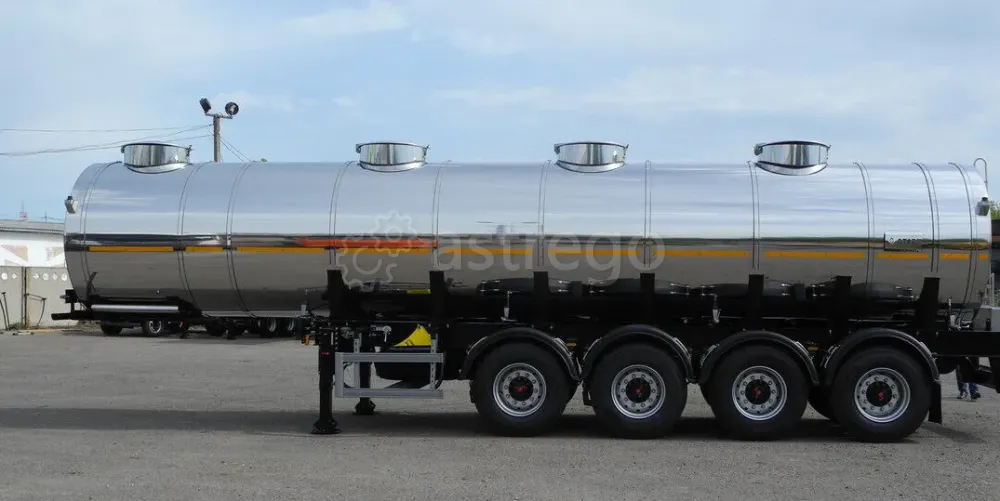 Полуприцеп-цистерна пищевая CAB 93184X2 V=27 м3, 4 отсека, система мойки, 4 оси, WKK Старт Краснодар - изображение 2