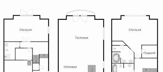 Коттедж, 209 м2, 2 сотки, 3 эт. Москва
