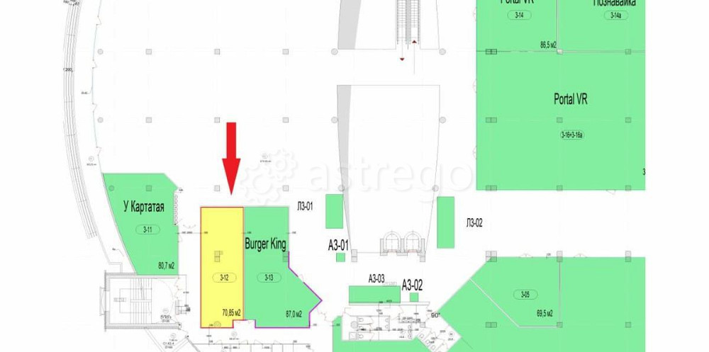 Торговое помещение, 70.85 м2 Уфа - изображение 5