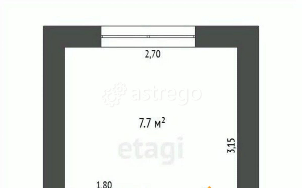 Комната, 7.7 м2, 3/5 эт. Благовещенск - изображение 6