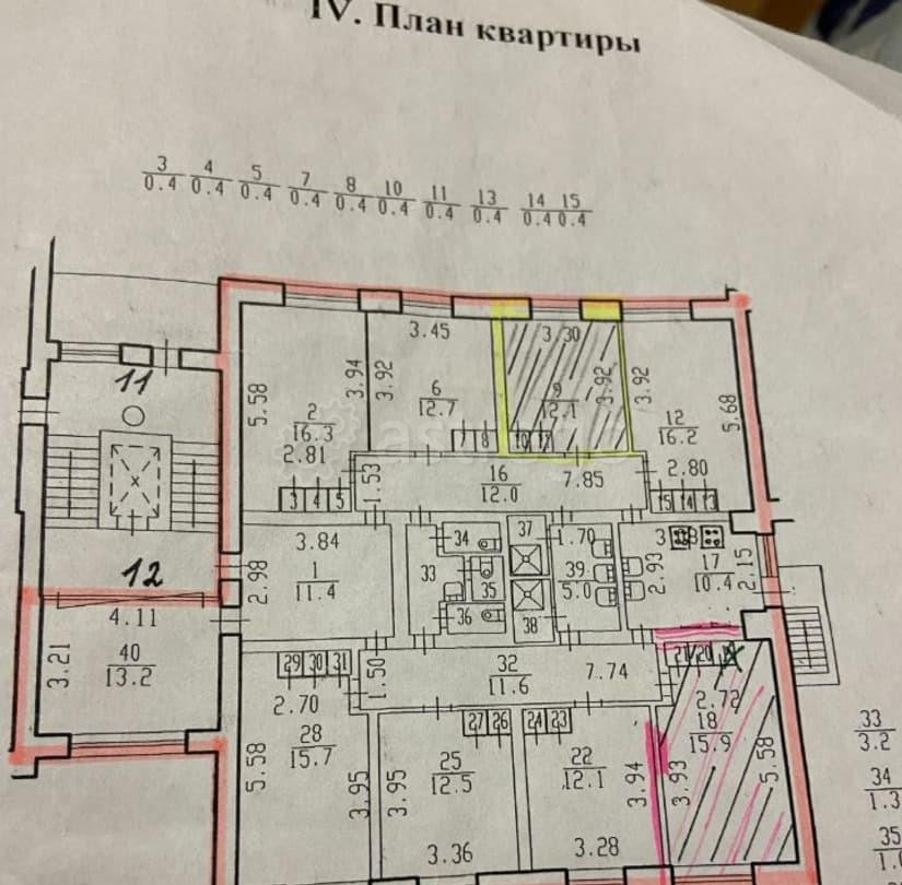 Комната, 18 м2, 8/9 эт. Санкт-Петербург - изображение 1