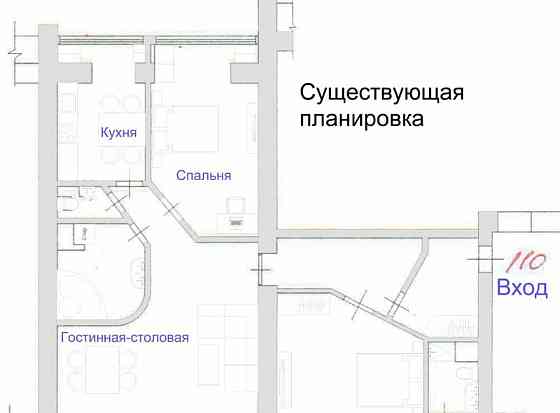 4-комн. квартира, 113 м2, 1/9 эт. Балашиха