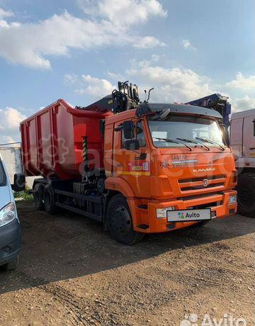Ломовоз КАМАЗ 65115 с КМУ, 2024, 783467856700 Набережные Челны - изображение 1