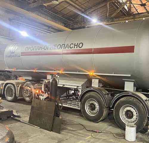 Полуприцеп-цистерна газовоз СУГ ХКМ ППЦ-36 Екатеринбург