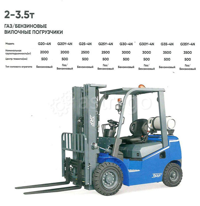 Вилочный погрузчик TRF G20/20Y/25/25Y/G30/30Y/G35/35Y-4N Газ/бензин Красноярск - изображение 1