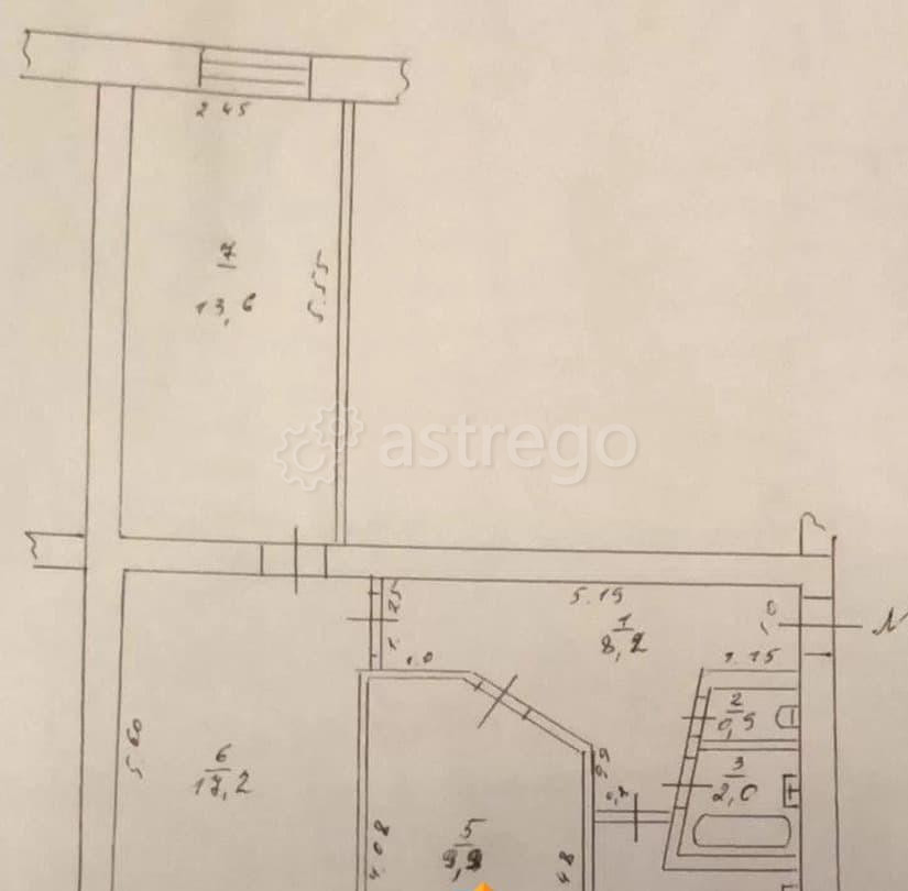 3-комн. квартира, 58 м2, 3/5 эт. Горно-Алтайск - изображение 2