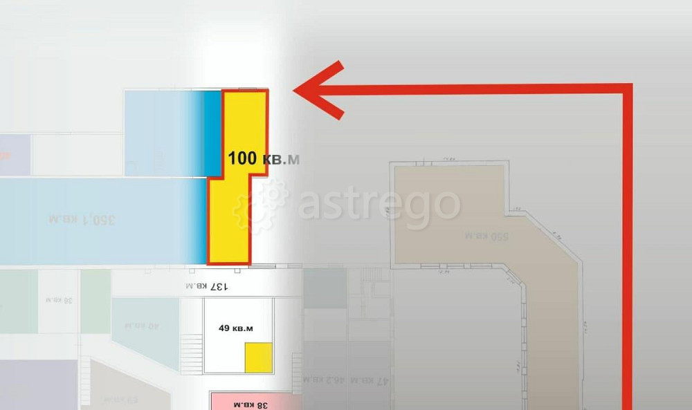 Склад, 100 м2 Березовка - изображение 1
