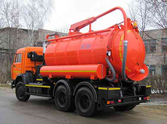 Машина илососная КО-530-01 шасси КАМАЗ-65115-3081-48 (ил 10м3, вода 1300л.) Краснодар
