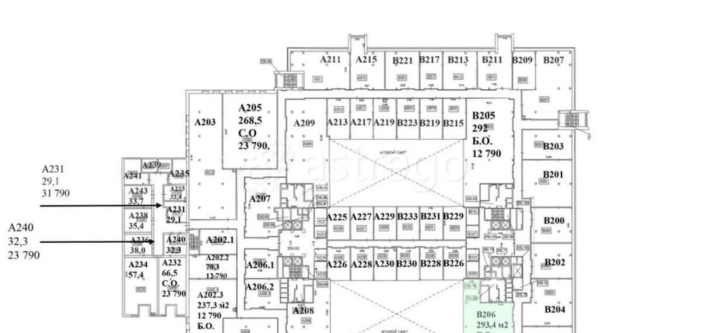Офис, 293.4 м2 Москва - изображение 2