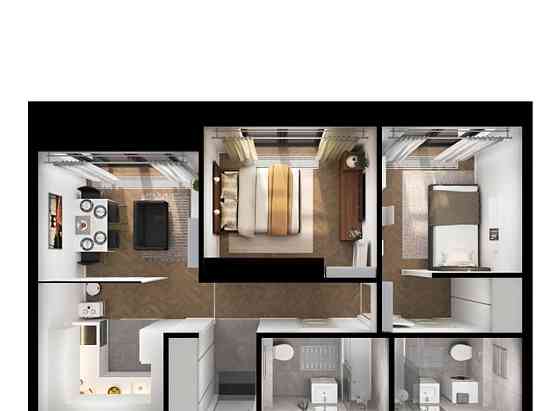 2-комн. квартира, 54.5 м2, 7/9 эт. Санкт-Петербург