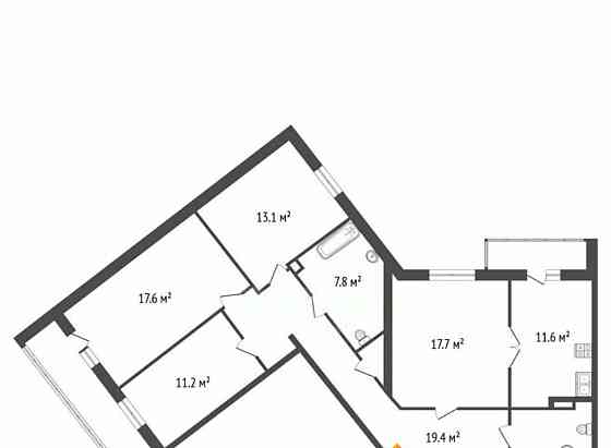 4-комн. квартира, 103 м2, 9/17 эт. Санкт-Петербург