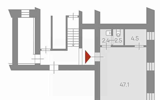 Офис, 56.5 м2 Санкт-Петербург