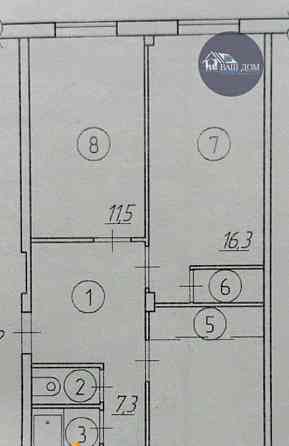 3-комн. квартира, 63 м2, 4/5 эт. Северодвинск