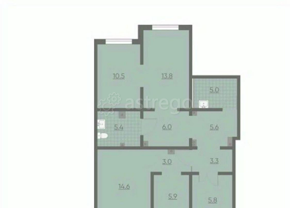 Свободного назначения, 82 м2 Санкт-Петербург - изображение 3