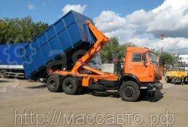 Мусоровоз-мультилифт АС-14 на шасси КАМАЗ-53229 Самара - изображение 1