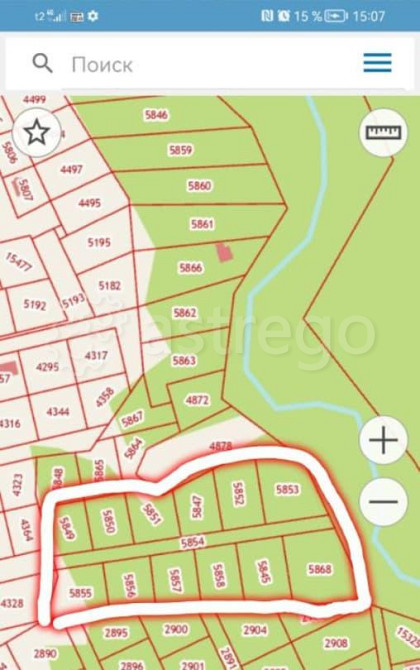 Земельный участок, 8 соток Березовка - изображение 1