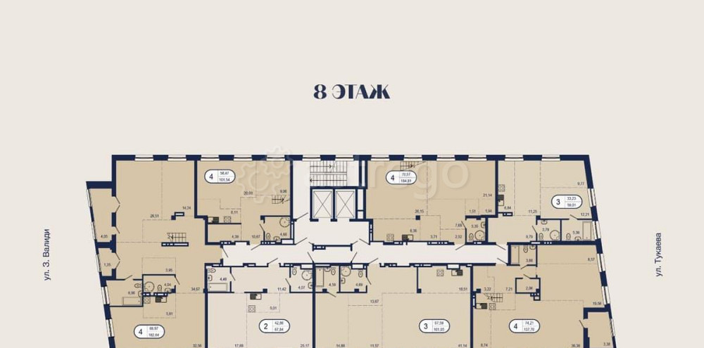 4-комн. квартира, 182.64 м2, 8/9 эт. Уфа - изображение 2