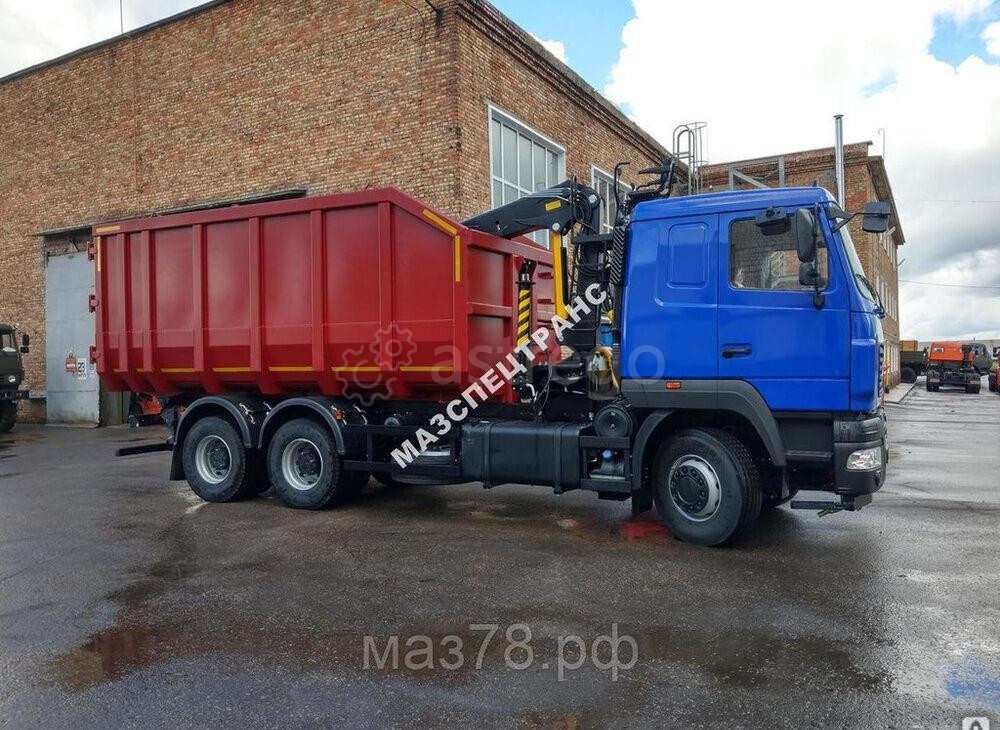 Ломовоз МАЗ 6312С5-8525-012 Евро-5 с грейфером RG-25 ЛМ-1М.7 Велмаш Санкт-Петербург - изображение 1