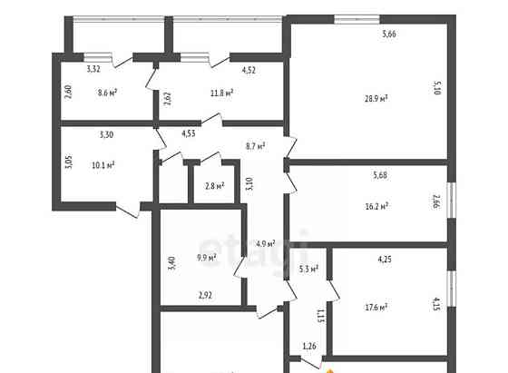 5-комн. квартира, 167.1 м2, 4/5 эт. Благовещенск