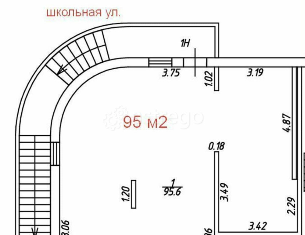 Свободного назначения, 96 м2 Санкт-Петербург - изображение 1