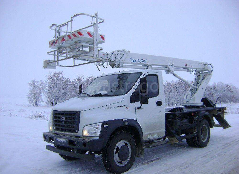 Автовышка ТА-18 на шасси ГАЗОН НЕКСТ С41R13 Самара - изображение 1