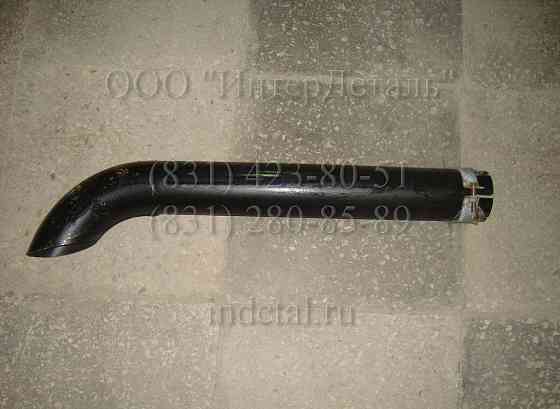 Труба глушителя Yuchai YC6108G с хомутом 1640H-1201200A Нижний Новгород