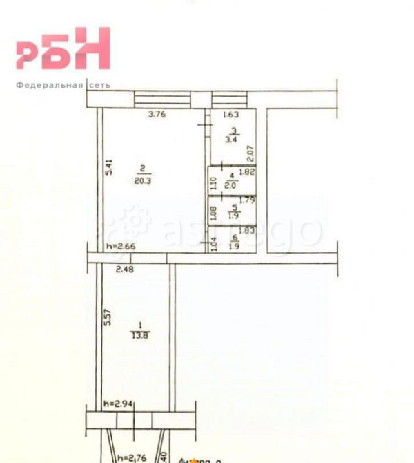 Торговое помещение, 43.3 м2 Нефтекамск - изображение 4