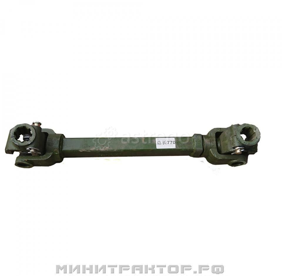 Вал карданный 6х8 шлицов, 770 мм, квадрат, крестовина 30х88 (35-60 л.с.) Новосибирск - изображение 1