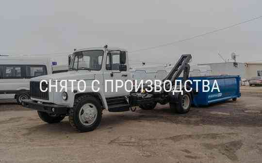 Бункеровоз Крюковой погрузчик ГАЗ-САЗ 3902-01 на шасси ГАЗ 3309 Москва