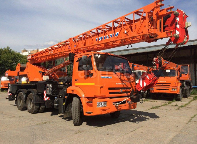Автокран Клинцы КС-55713-1К-3 на шасси КамАЗ-65115 25 т Самара - изображение 1