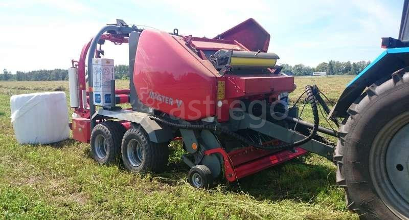 Пресс подборщик с обмотчиком цепочно-вальцевый MASTER V Красногорск - изображение 1