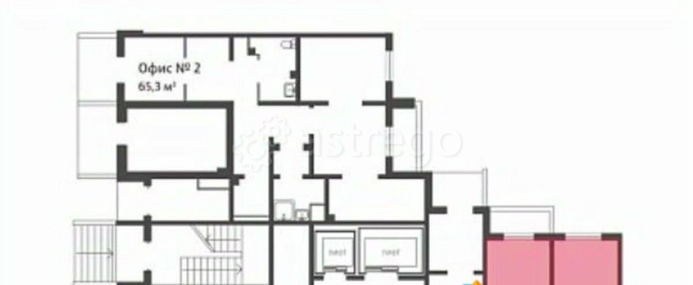 Свободного назначения, 67 м2 Санкт-Петербург - изображение 3