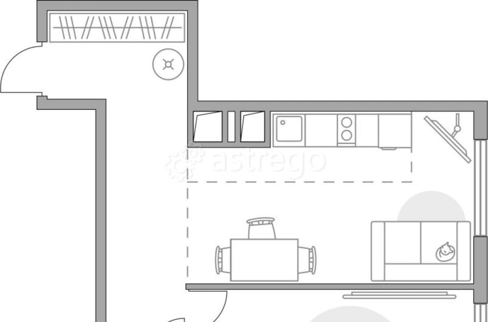 2-комн. квартира, 44.4 м2, 17/23 эт. Долгопрудный - изображение 1