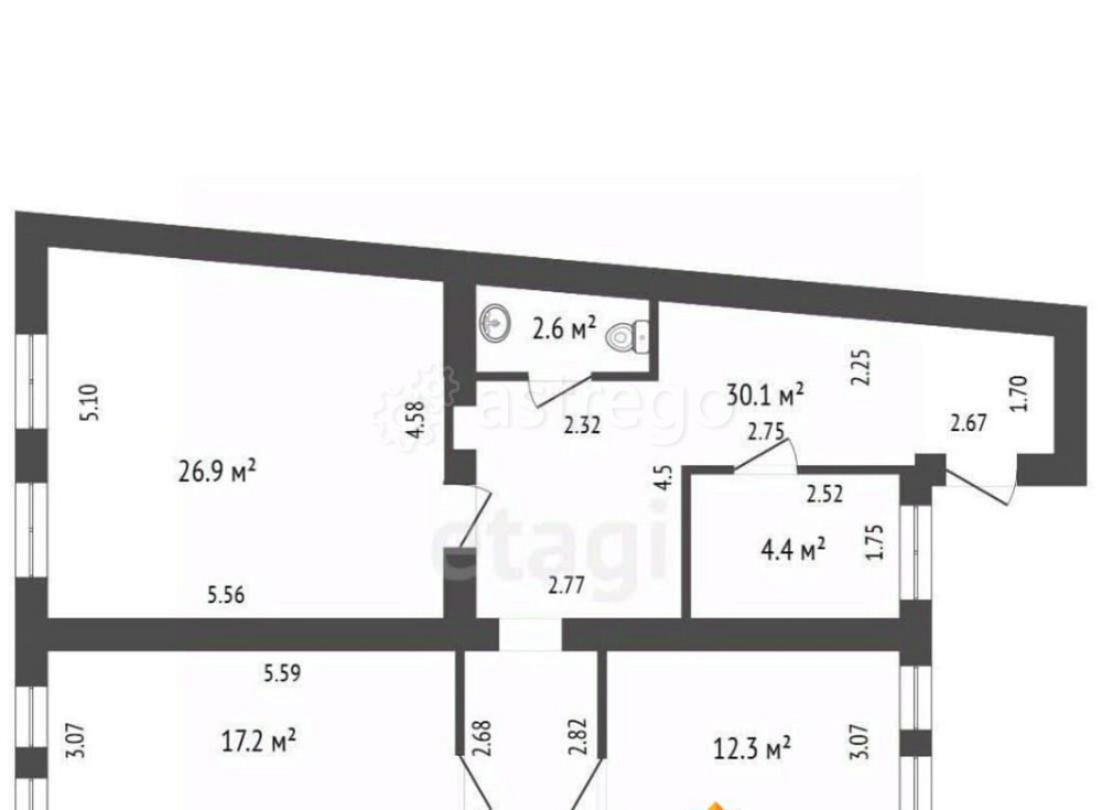 Офис, 93.5 м2 Санкт-Петербург - изображение 6