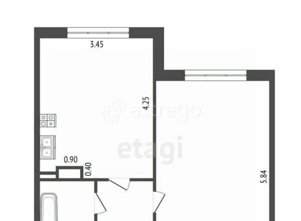 Комната, 20.1 м2, 8/12 эт. Санкт-Петербург - изображение 1