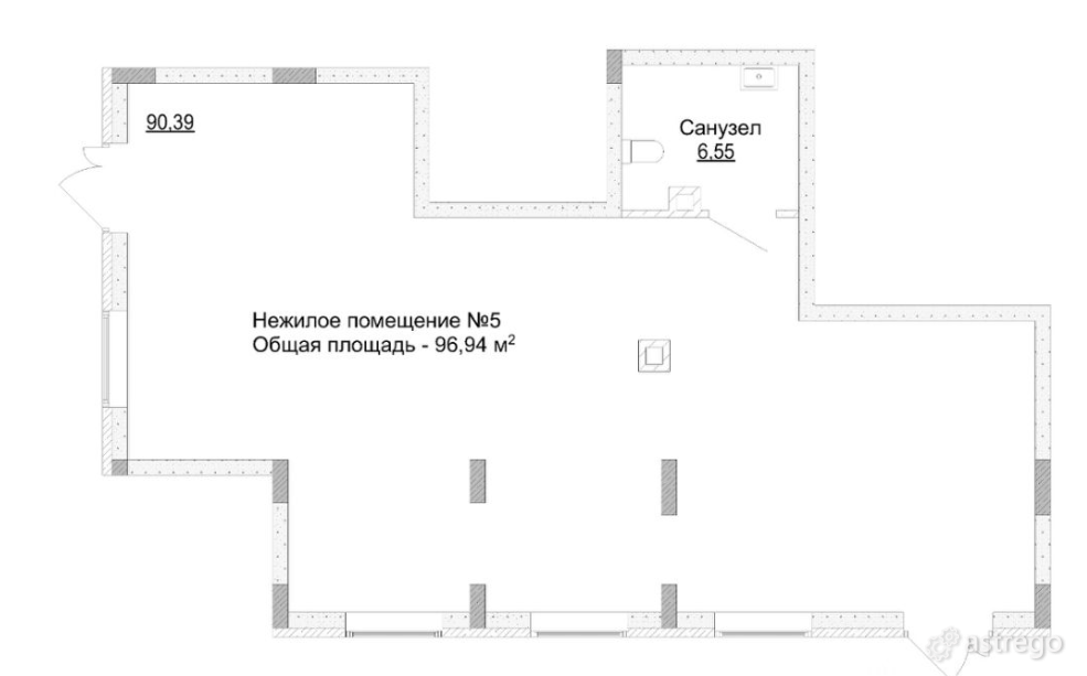 Продам Помещение Свободного Назначения, 96.94 м2 Казань - изображение 1