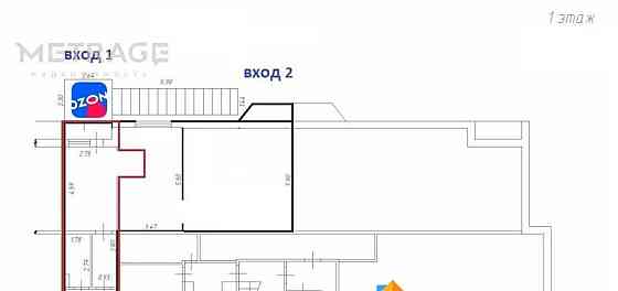 Свободного назначения, 45.5 м2 Норильск