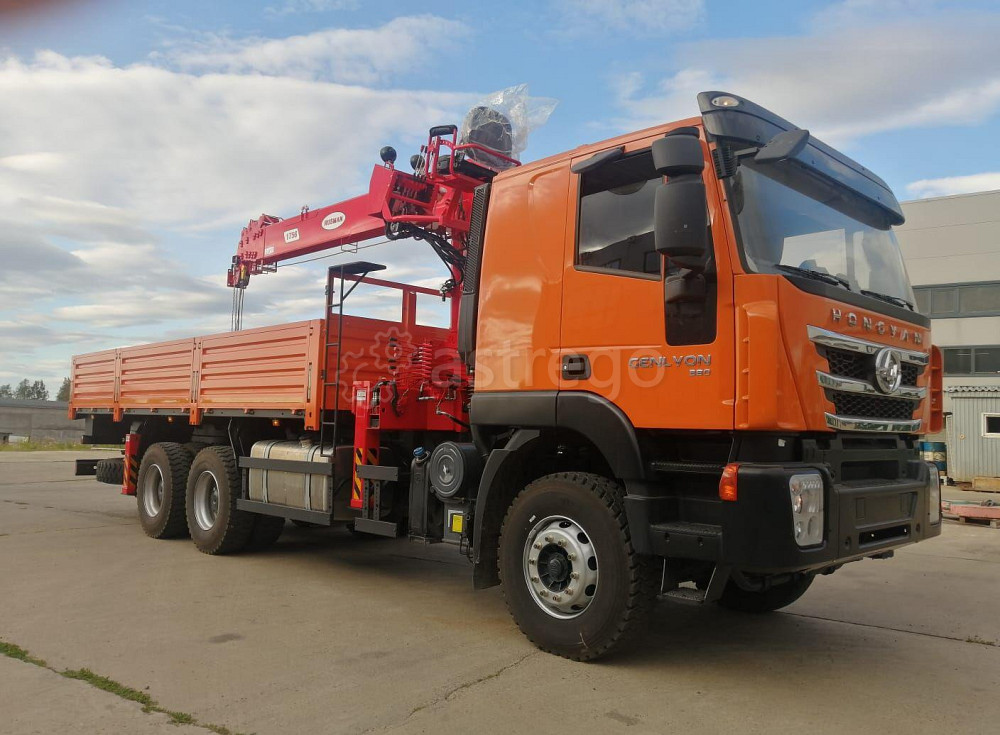 Бортовой JAC 180 с КМУ HANGIL 756 Екатеринбург - изображение 1